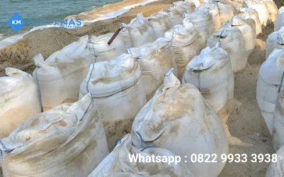 Penerapan Geobag untuk Penanggulangan Banjir di Bali