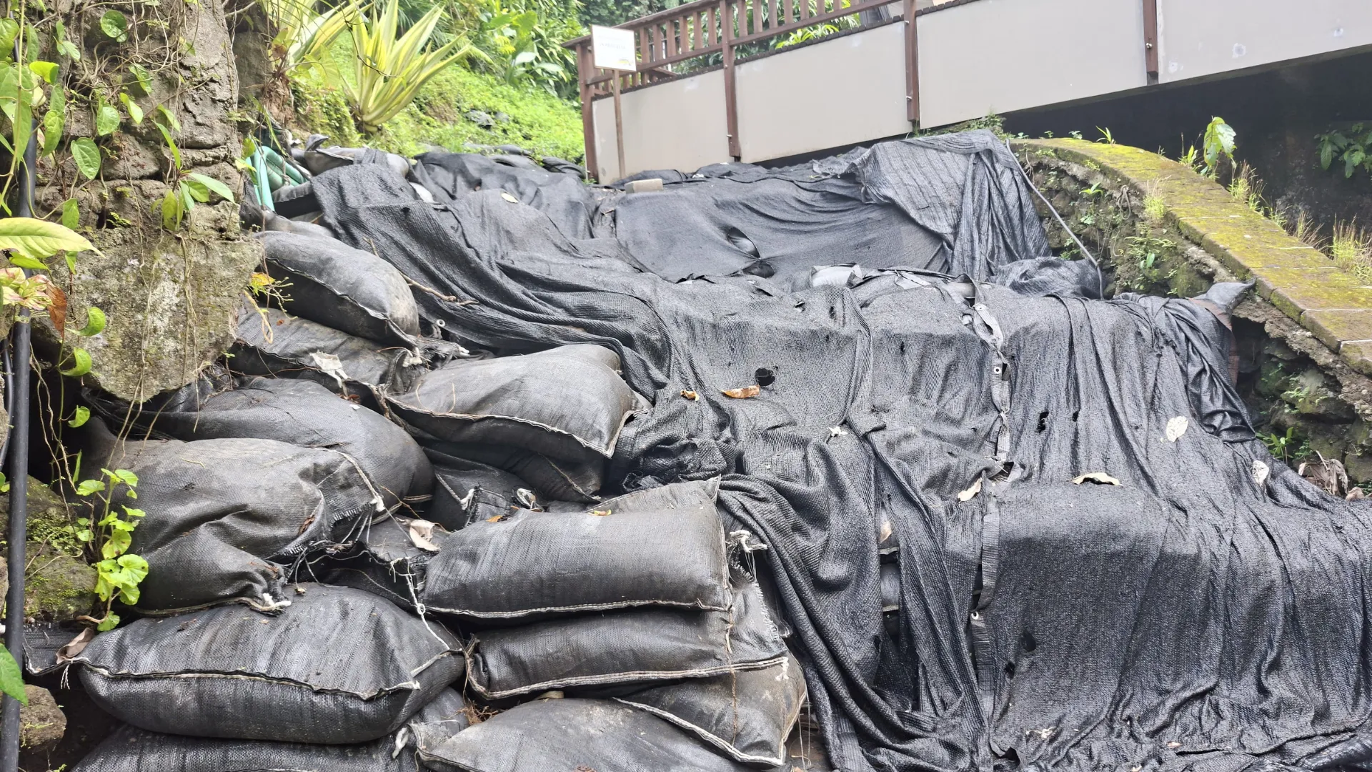 proyek geobag/geotextile bag