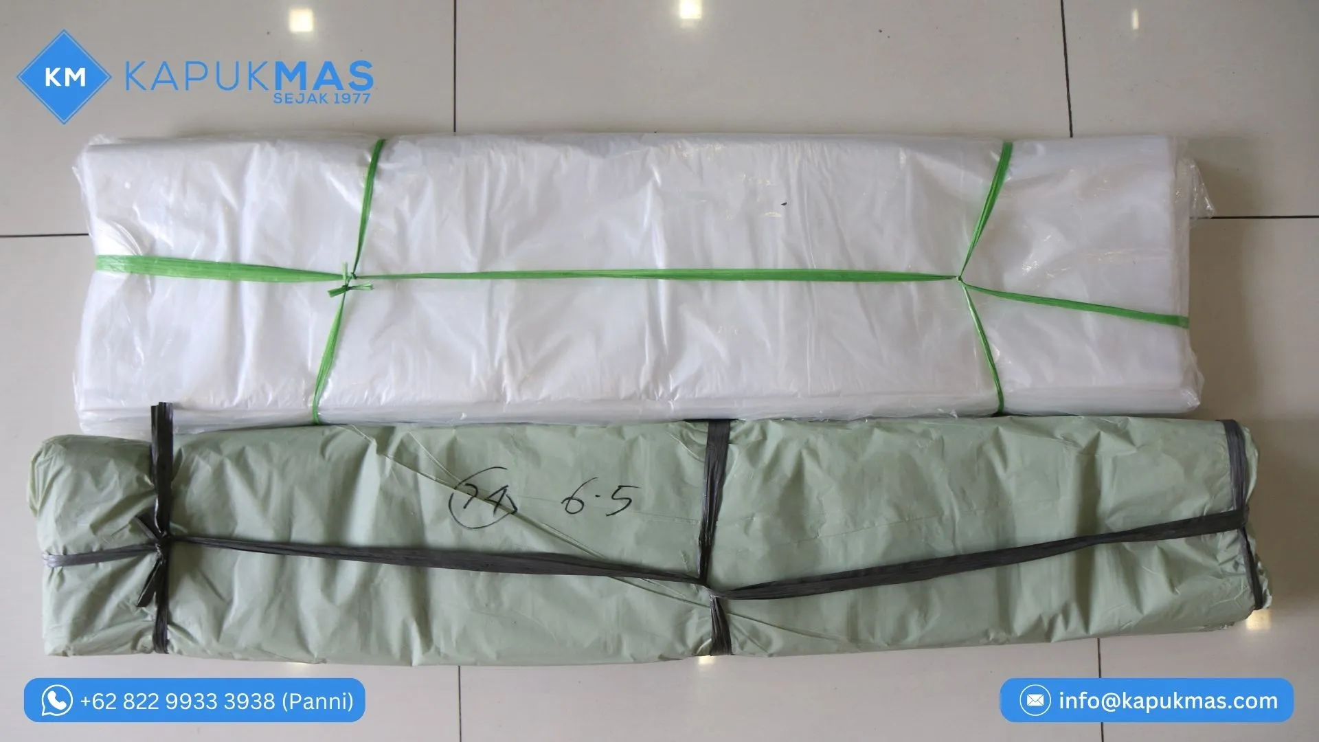 jenis plastik cor hijau dan bening-1