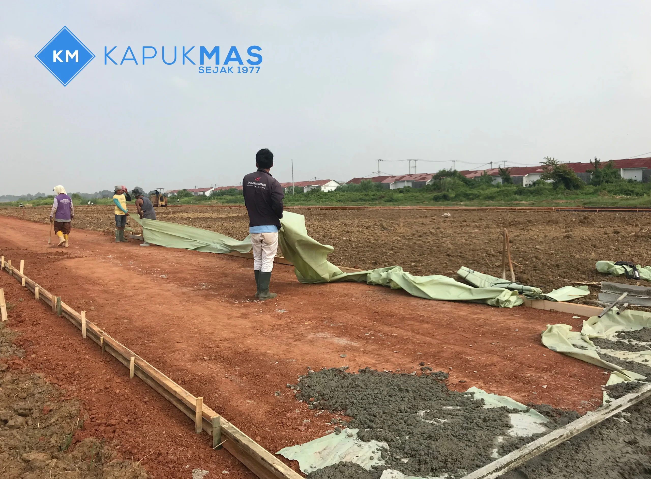 PROYEK PLASTIK COR BUTEK KAPUKMAS